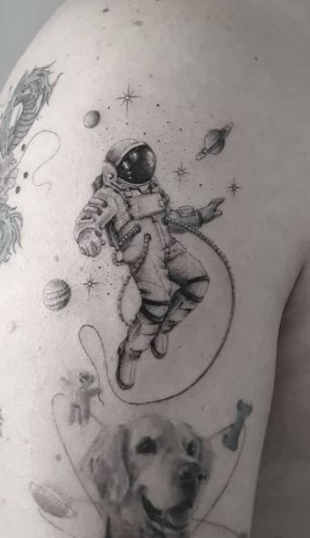 Astronaut Tattoos 123