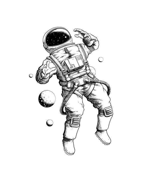 Astronaut Tattoos 129