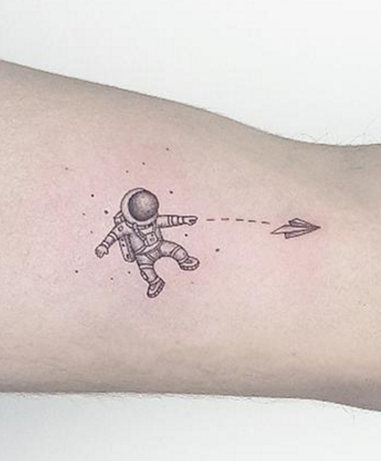 Astronaut Tattoos 13