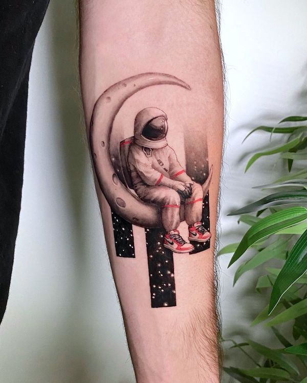 Astronaut Tattoos 134