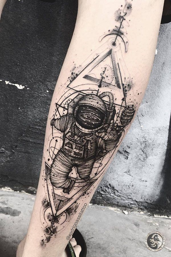 Astronaut Tattoos 135
