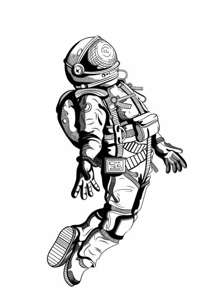 Astronaut Tattoos 139