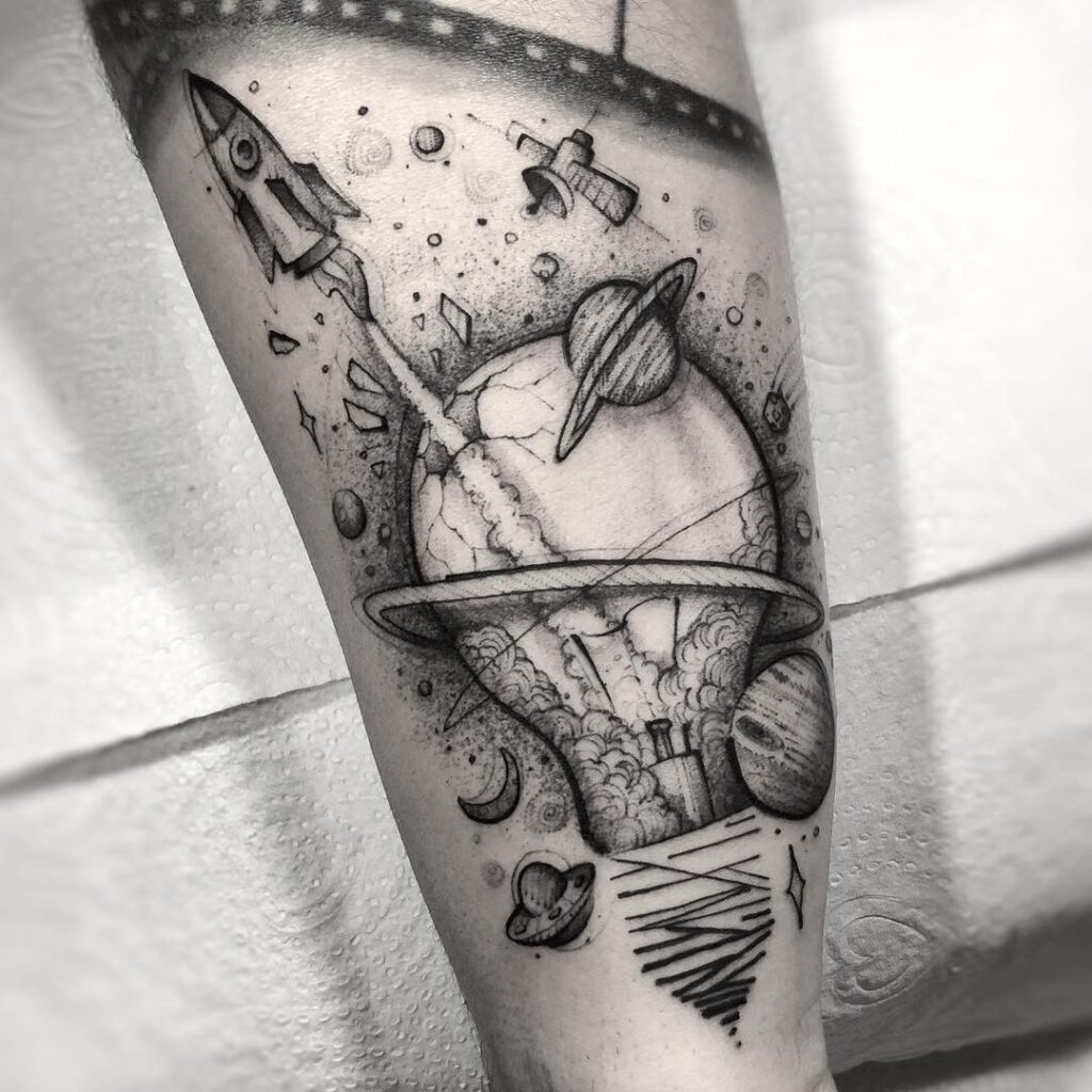 Astronaut Tattoos 143