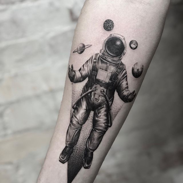 Astronaut Tattoos 148