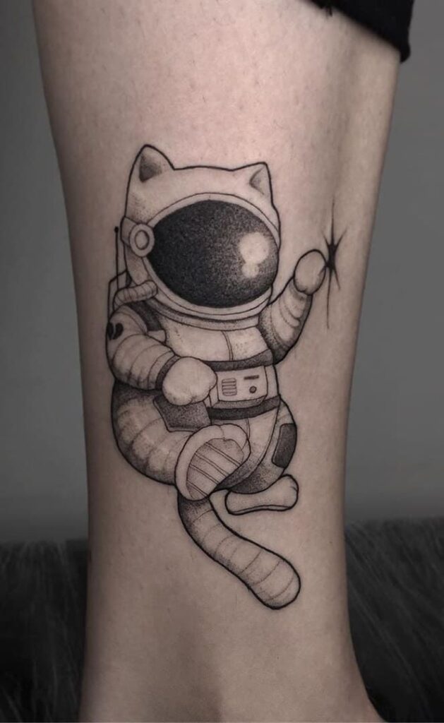 Astronaut Tattoos 151