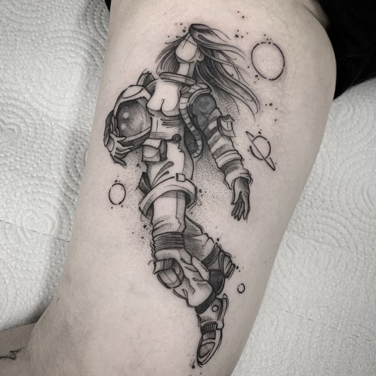 Astronaut Tattoos 158