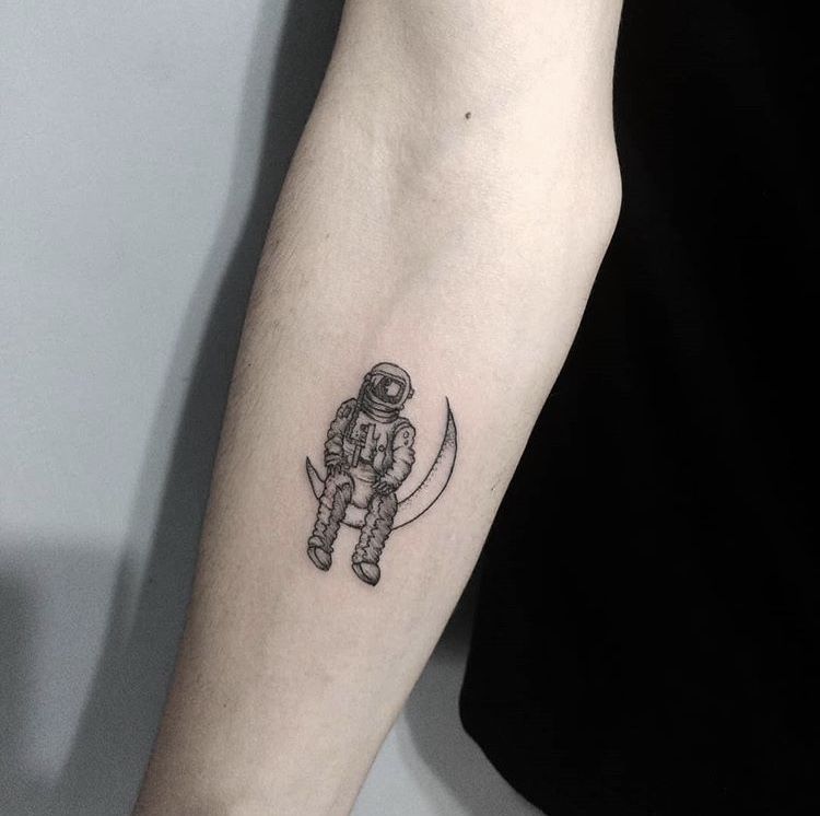 Astronaut Tattoos 16