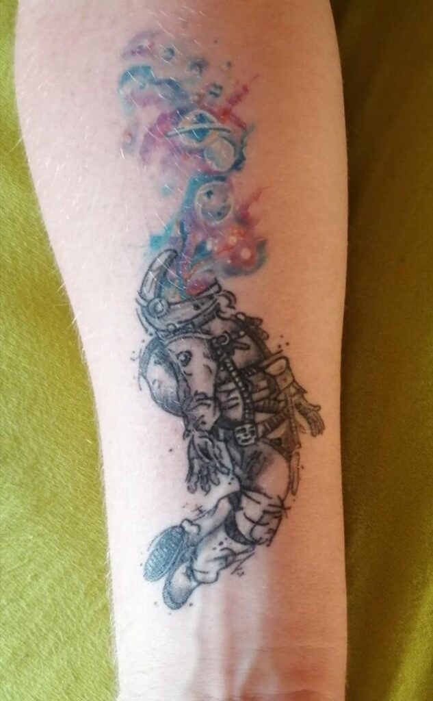 Astronaut Tattoos 162