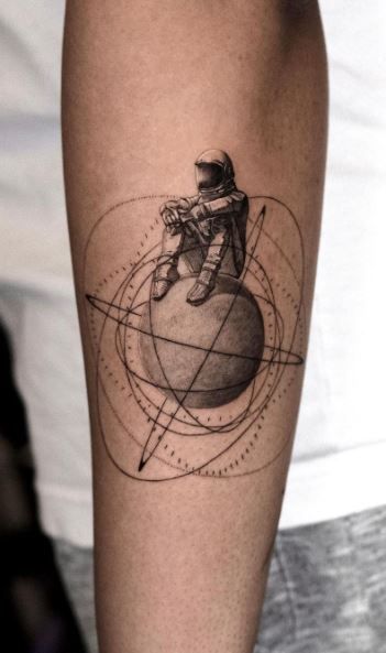 Astronaut Tattoos 168