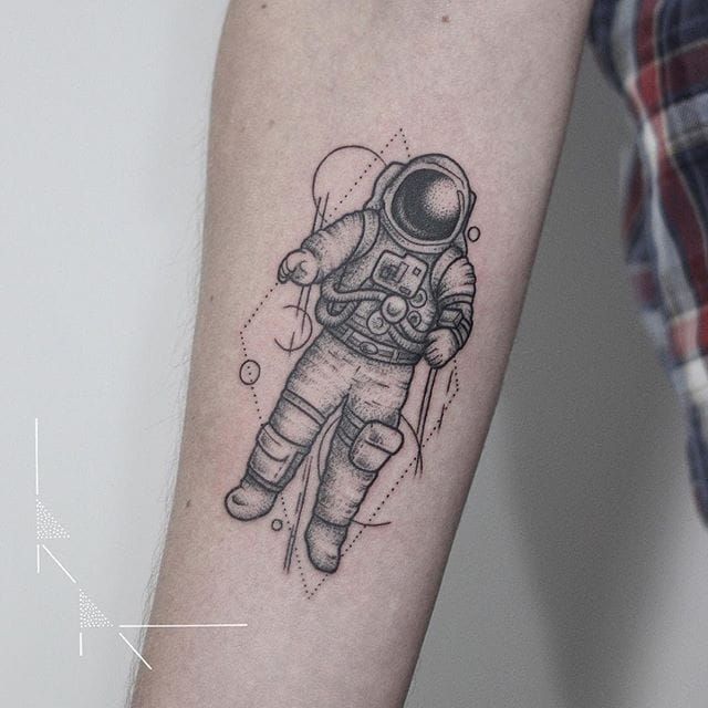 Astronaut Tattoos 178