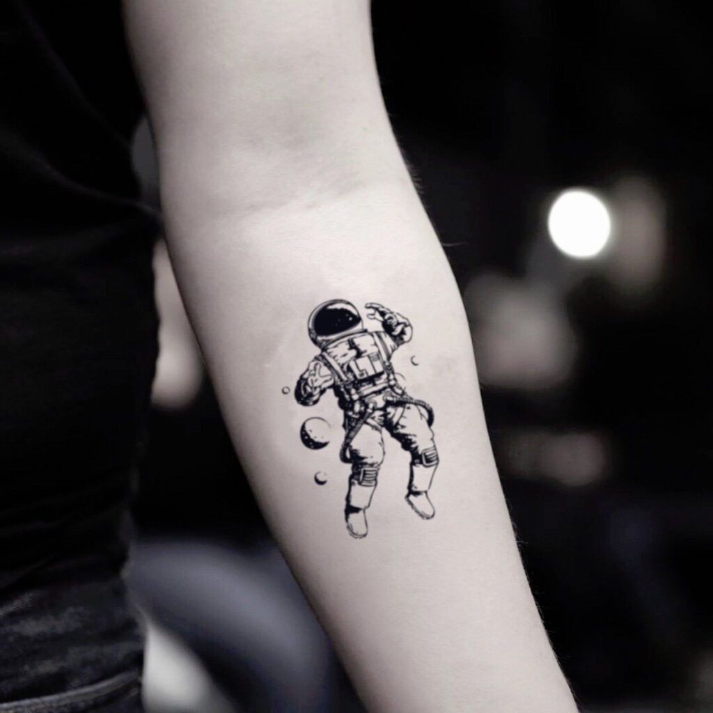 Astronaut Tattoos 18