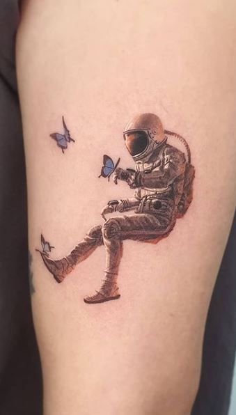 Astronaut Tattoos 182