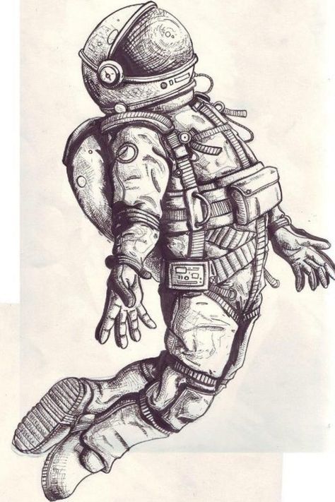 Astronaut Tattoos 183