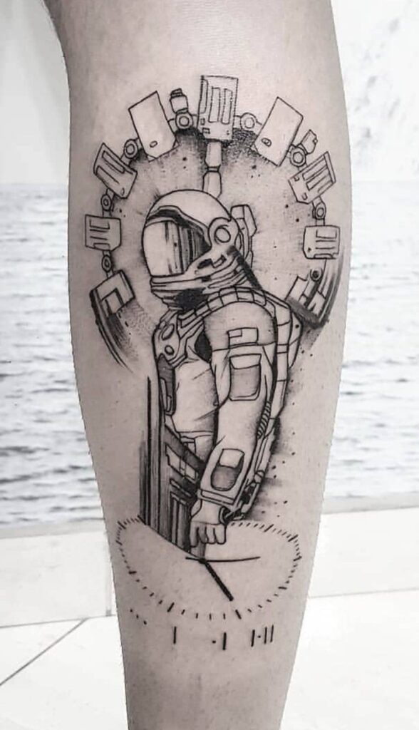 Astronaut Tattoos 186