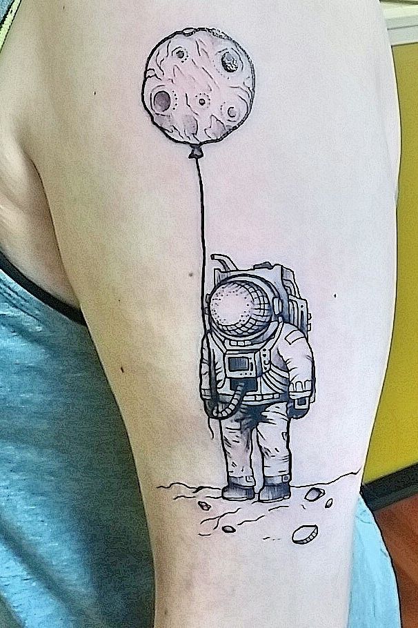 Astronaut Tattoos 193