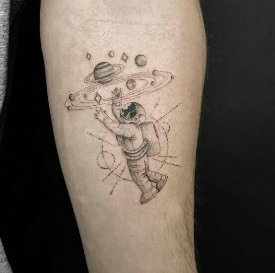 Astronaut Tattoos 194