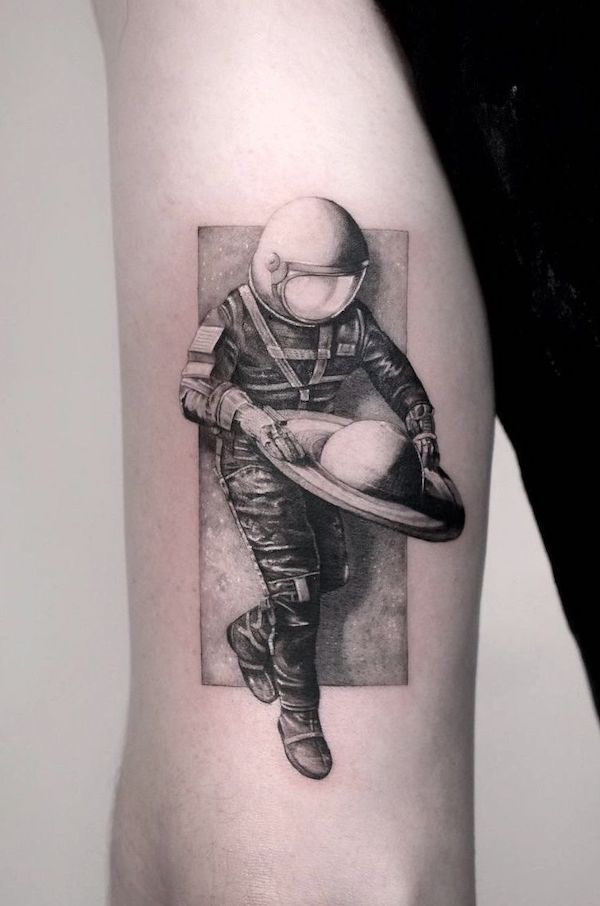 Astronaut Tattoos 195