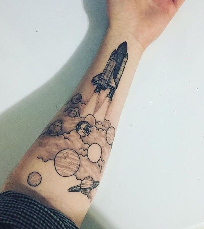 Astronaut Tattoos 199
