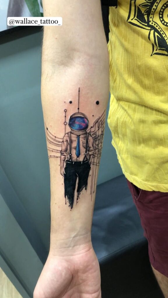 Astronaut Tattoos 200
