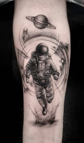 Astronaut Tattoos 210