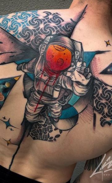 Astronaut Tattoos 216