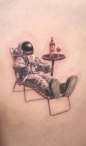 Astronaut Tattoos 217