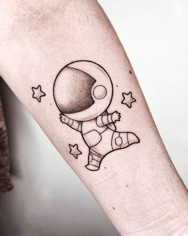 Astronaut Tattoos 220