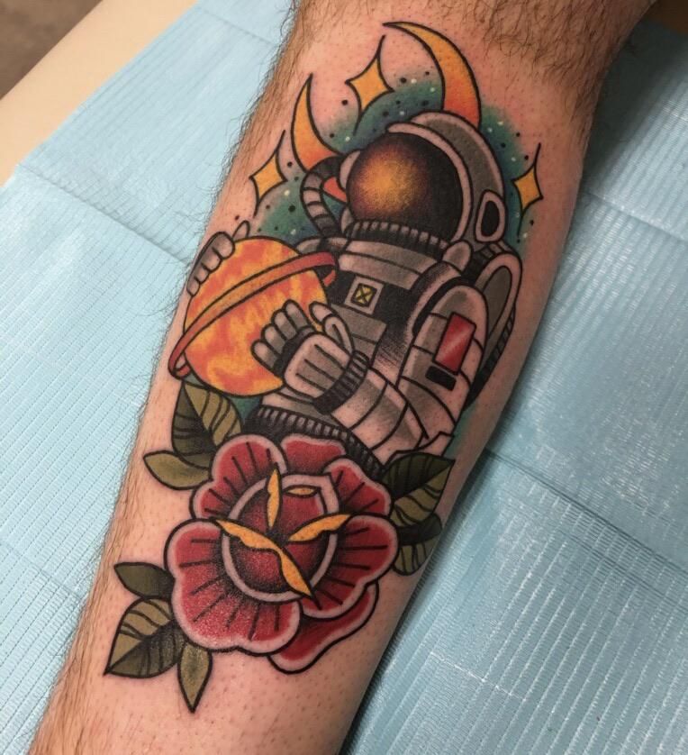 Astronaut Tattoos 229