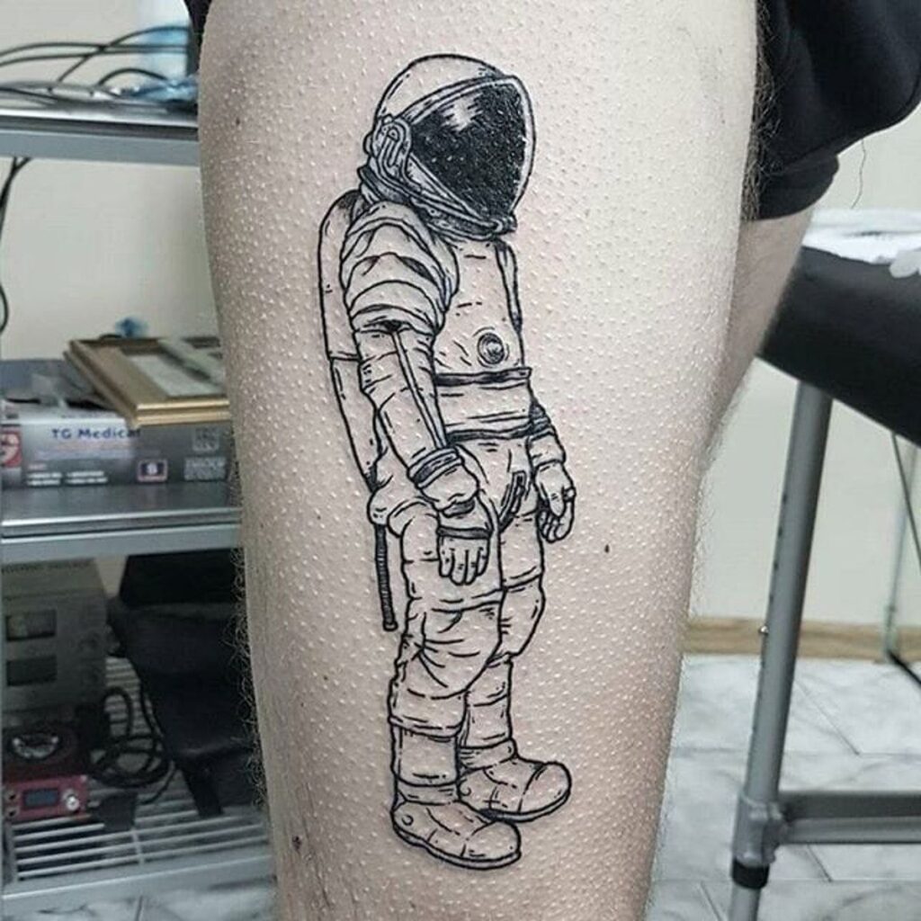 Astronaut Tattoos 239