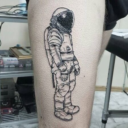 260+ Best Astronaut Tattoos Designs (2022) - TattoosBoyGirl