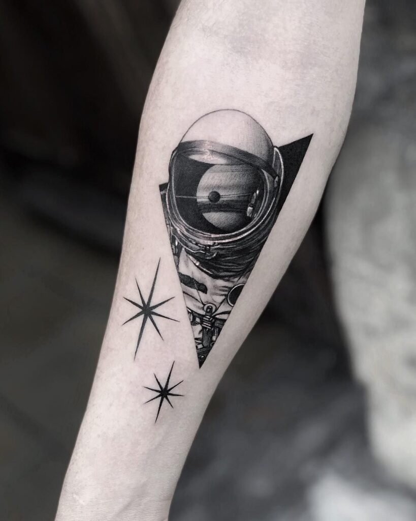 Astronaut Tattoos 36