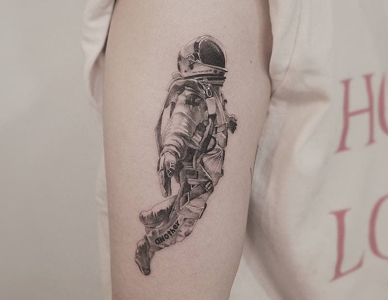 Astronaut Tattoos 44