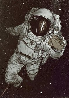 Astronaut Tattoos 50
