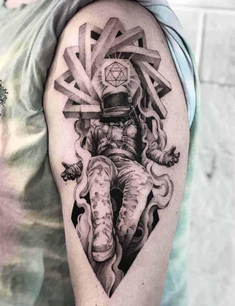 Astronaut Tattoos 53