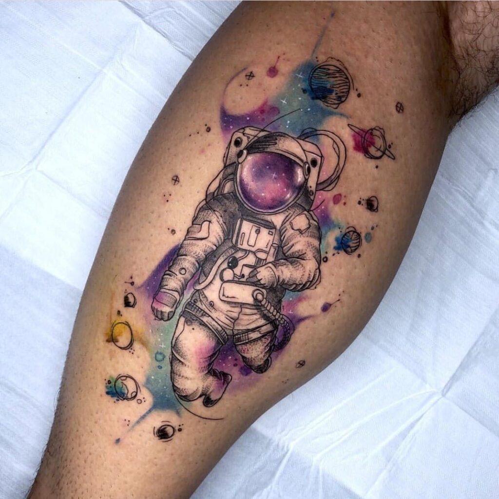 Astronaut Tattoos 57