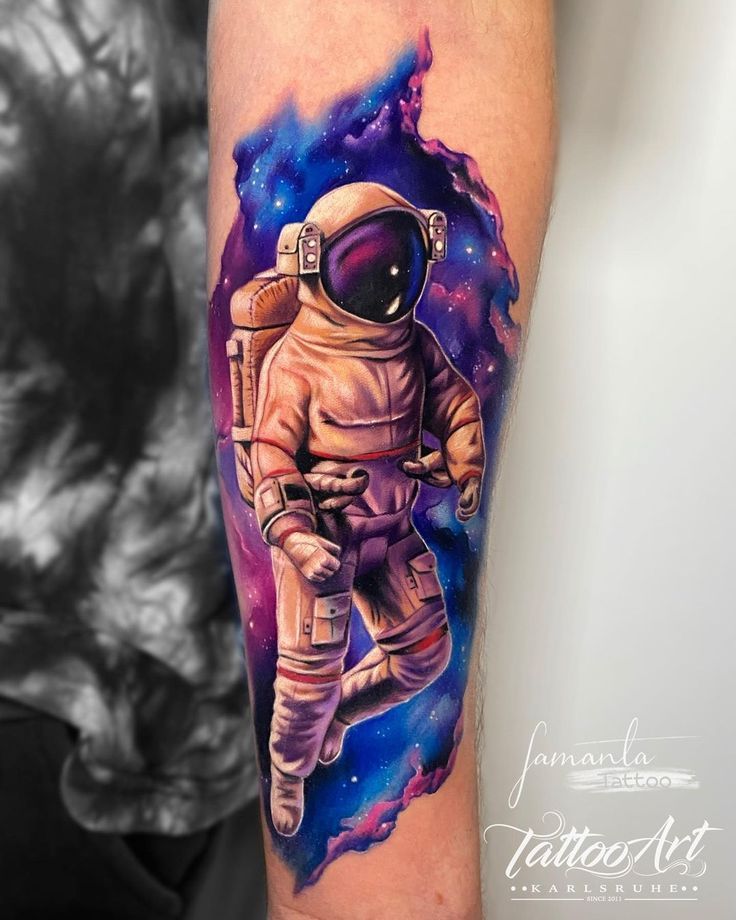 Astronaut Tattoos 61