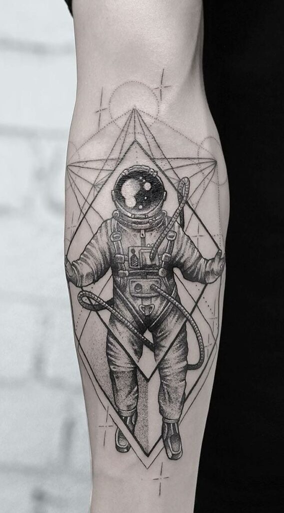 Astronaut Tattoos 7