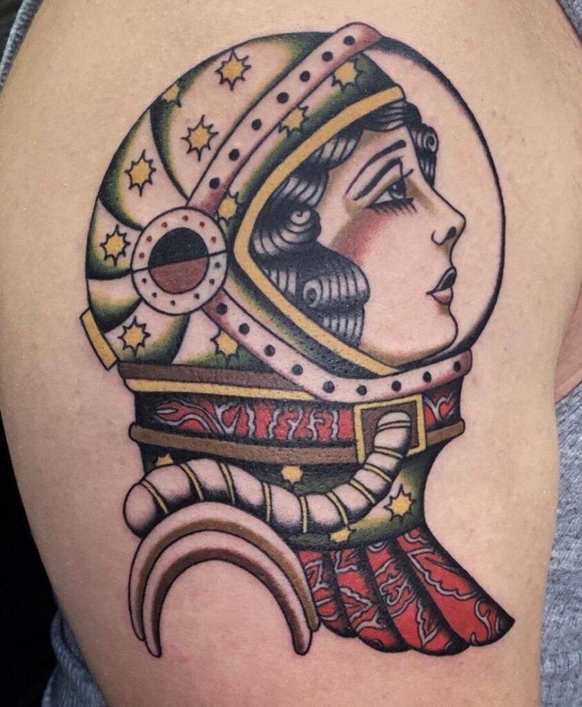 Astronaut Tattoos 77