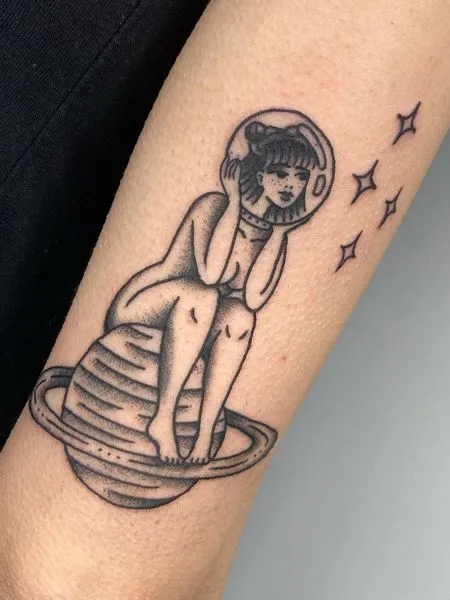 Astronaut Tattoos 8