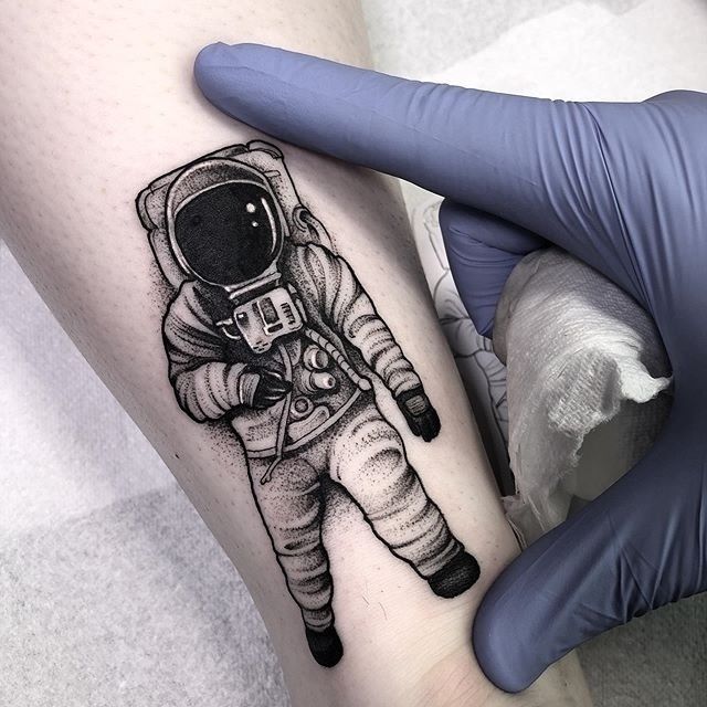 Astronaut Tattoos 9
