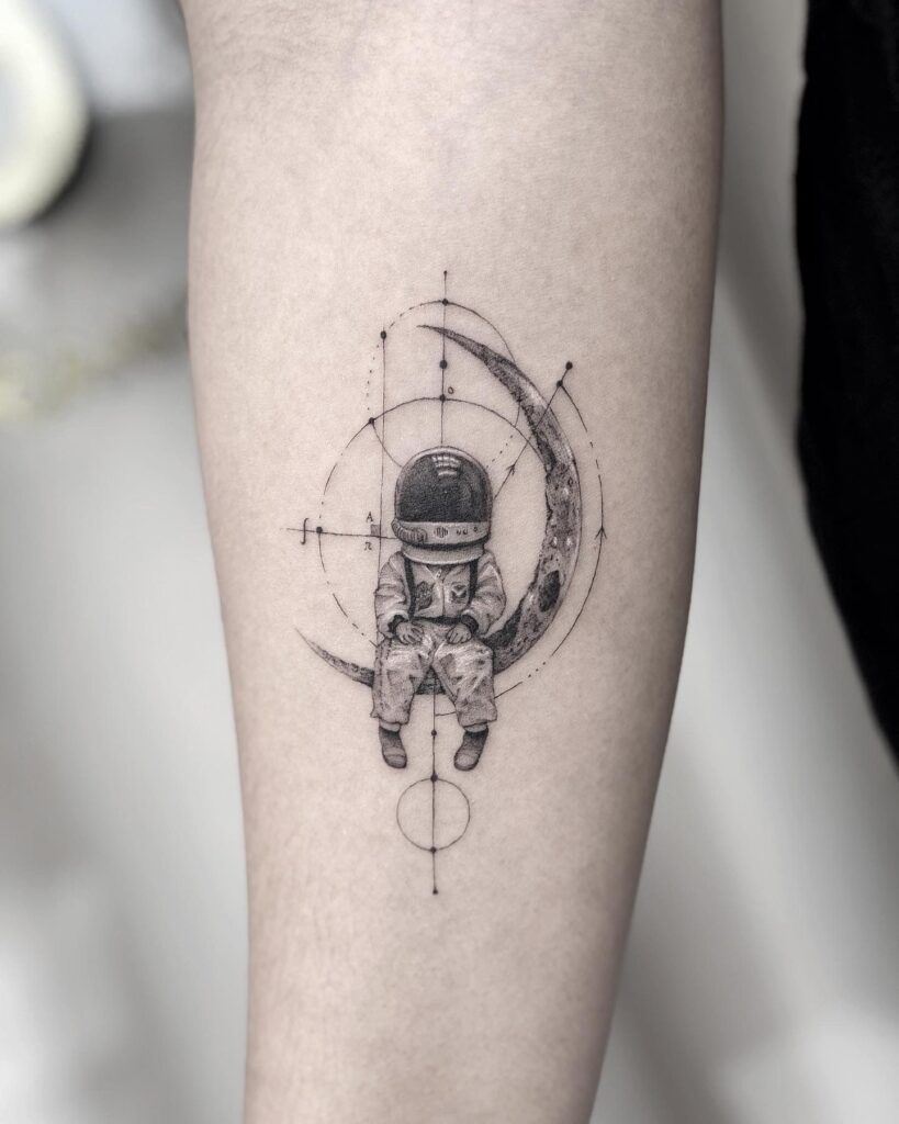 Astronaut Tattoos 92