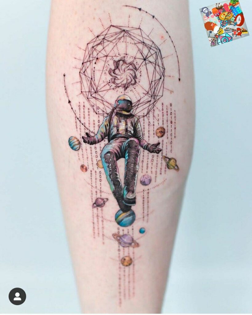 Astronaut Tattoos 94