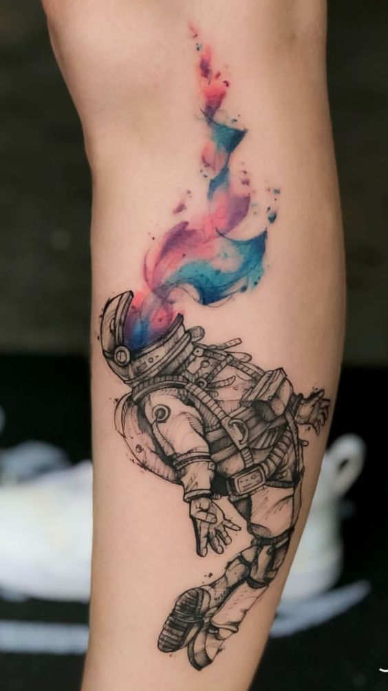 Astronaut Tattoos 95