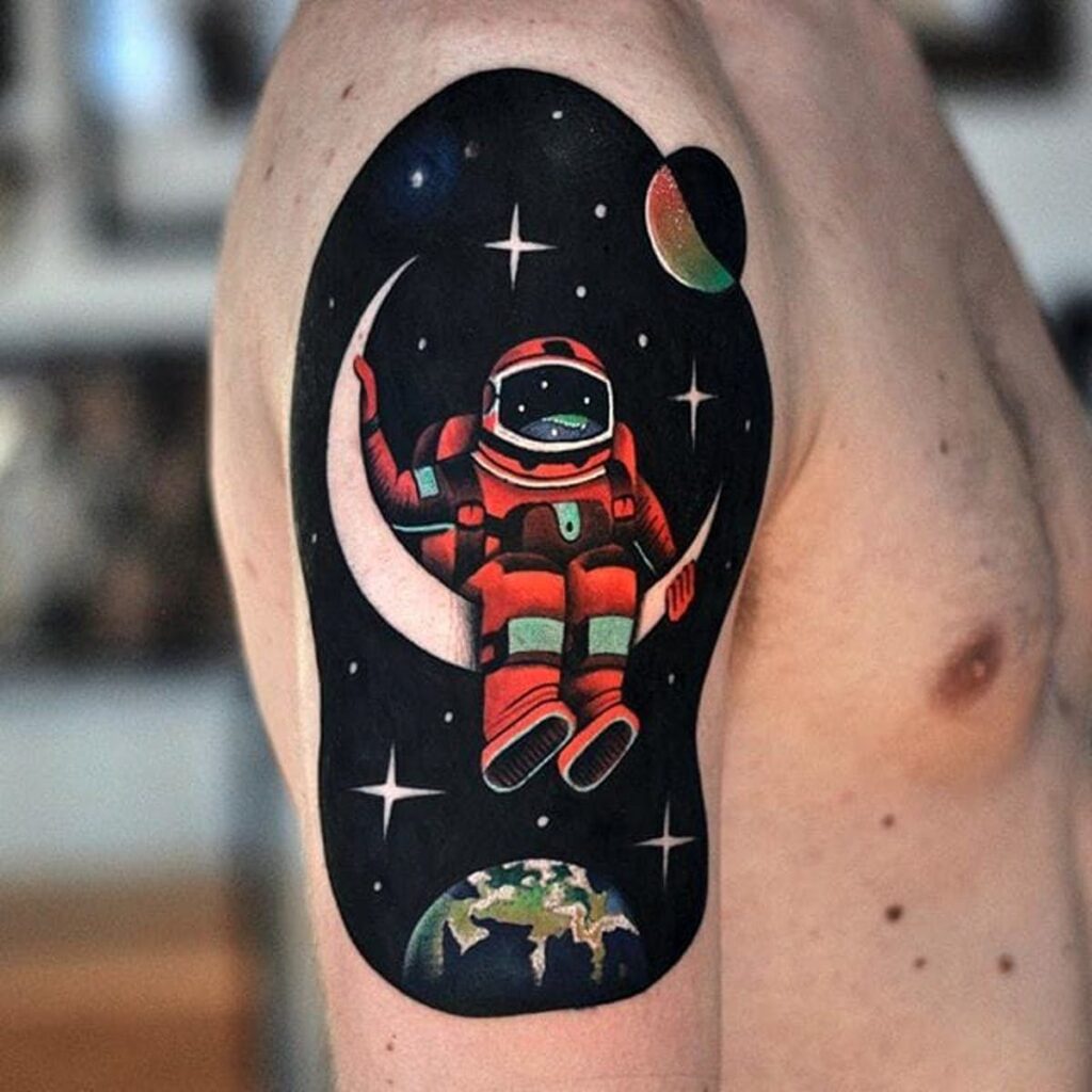 Astronaut Tattoos 97