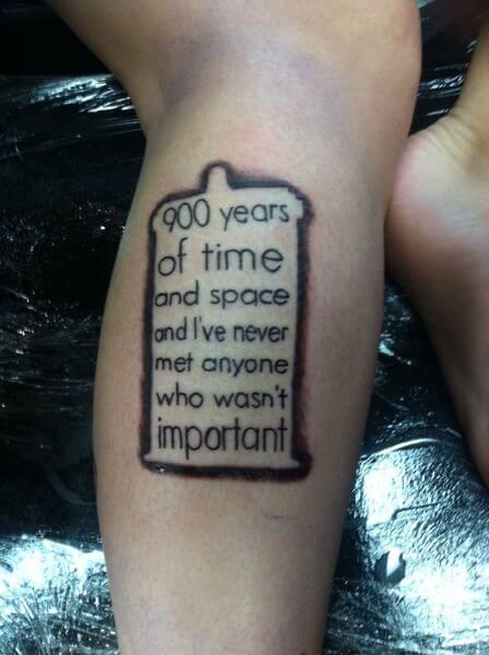 Doctor Who Tattoos 16
