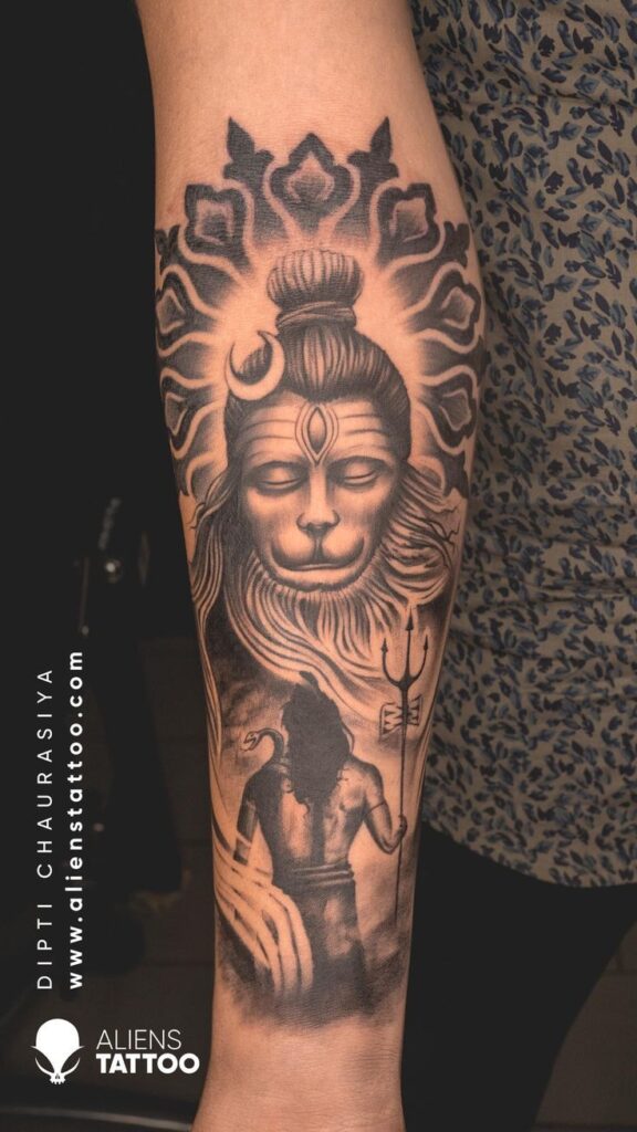 Share 80 anjaneya swamy tattoos best  ineteachers