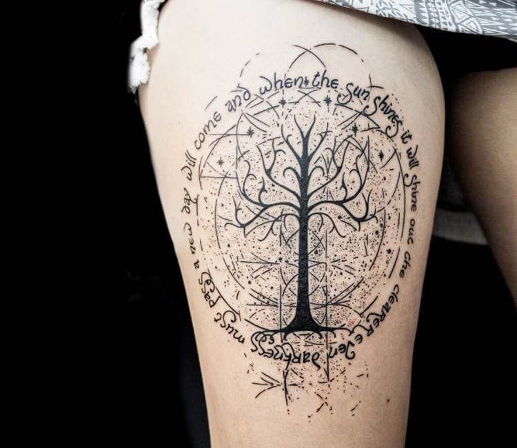 Lord Of The Rings Tattoos 112