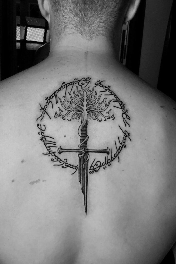 Lord Of The Rings Tattoos 118