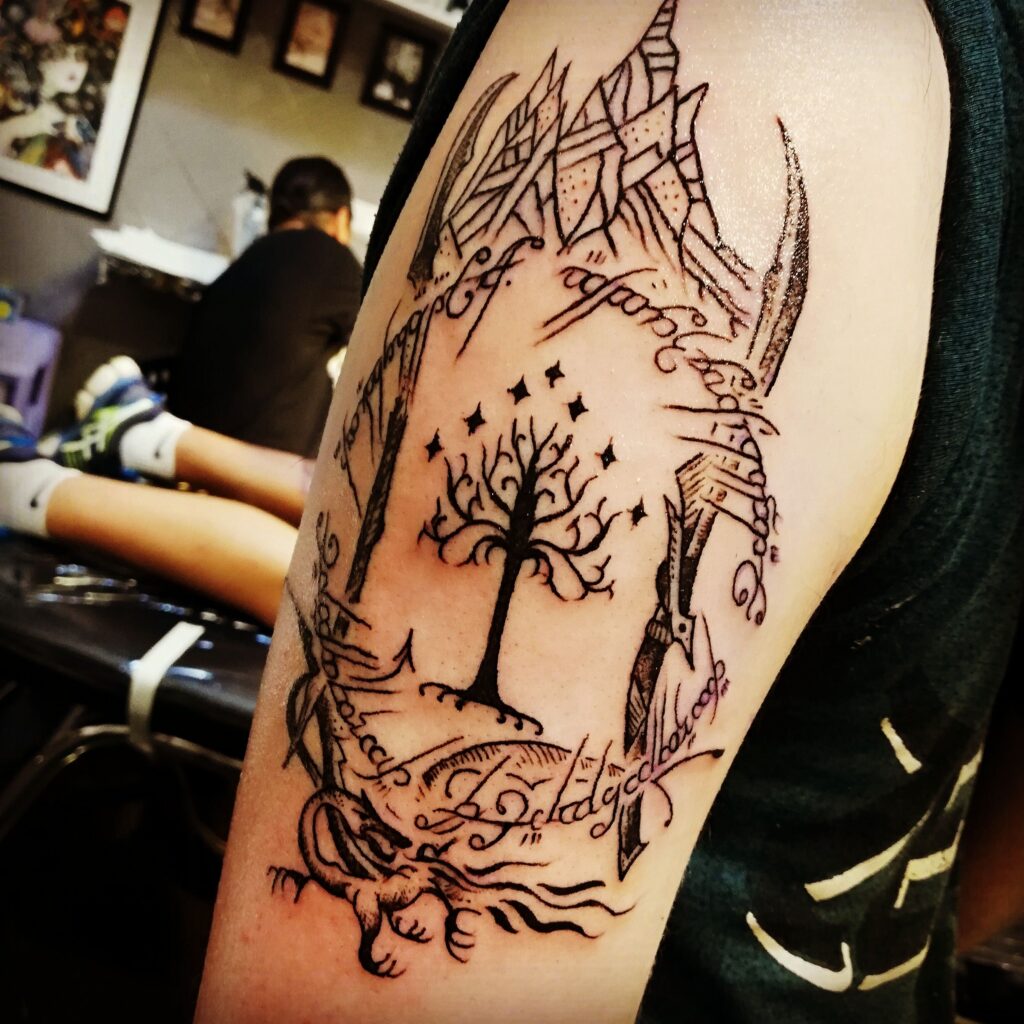 Lord Of The Rings Tattoos 121