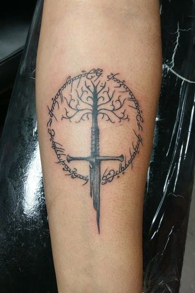 Lord Of The Rings Tattoos 132